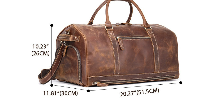 The First Layer Of Cowhide Retro Large Capacity Line